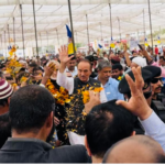 Chairman DPAP Ghulam Nabi Azad addressed party workers in Kathua after filing nomination papers for Vice Chairman DPAP & Lok Sabha Candidate Udhampur- Doda G.M. Saroori