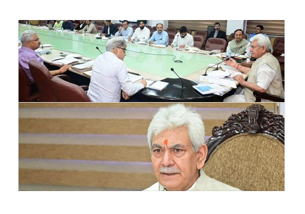 Lieutenant Governor Shri Manoj Sinha today chaired a high-level meeting to review skill development