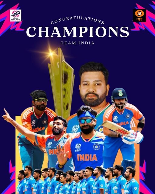 T20 WORLD CUP CHAMPIONS