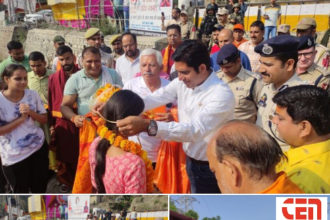 #ShriAmarnathjiYatra2024 After their arrival at Ramban, Amarnath yatris of first jatha get rousing