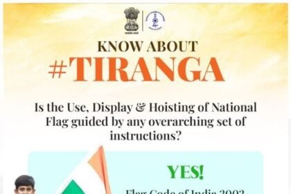क्या राष्ट्रीय ध्वज का उपयोग, प्रदर्शन और फहराना किसी भी व्यापक निर्देशों के सेट द्वारा निर्देशित है?