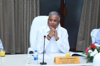 15 करोड़ से अधिक ग्रामीण परिवारों को मिला नल से जल: वी सोमन्ना