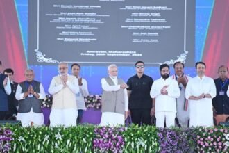 प्रधानमंत्री नरेंद्र मोदी ने पीएम मित्र पार्क, प्रदेश में 1 हजार आचार्य चाणक्य कौशल विकास केंद्रों का उद्घाटन किया और पुण्यश्लोक अहिल्याबाई होल्कर महिला स्टार्टअप योजना का भी शुभारंभ किया।