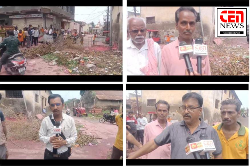 स्वछतादूत कर्मयोगी गाडगे महाराजांच्या कर्मभूमिच कचऱ्याच्या विळख्यात.