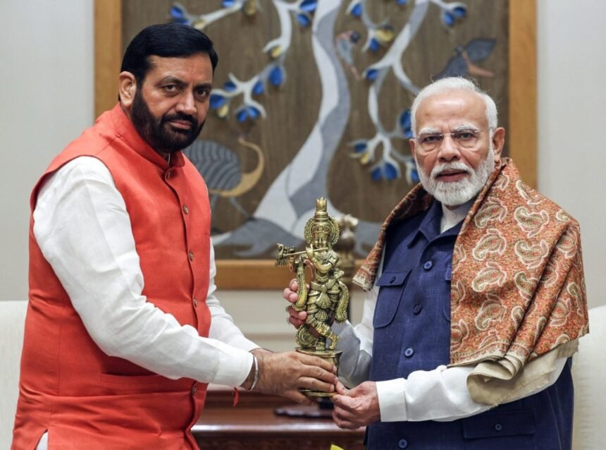 17 अक्टूबर को हरियाणा के मुख्यमंत्री पद की शपथ लेंगे नायब सिंह सैनी, प्रधानमंत्री मोदी होंगे शामिल