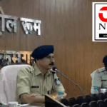 नवागत पुलिस अधीक्षक मनोहर मंडलोई के द्वारा की प्रेस वार्ता