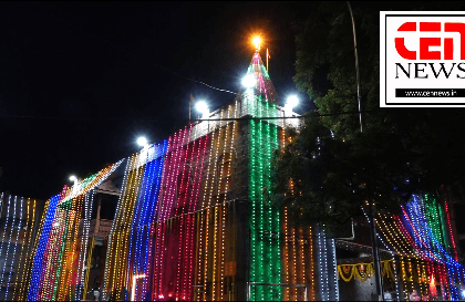 शिर्डी में साईबाबा का दरबार दीपोत्सव से हुआ जगमग11 हजार दीपो की जगमग रोशनी से रोशन हुआ साई दरबार