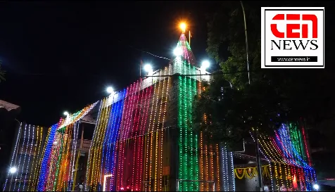 शिर्डी में साईबाबा का दरबार दीपोत्सव से हुआ जगमग11 हजार दीपो की जगमग रोशनी से रोशन हुआ साई दरबार