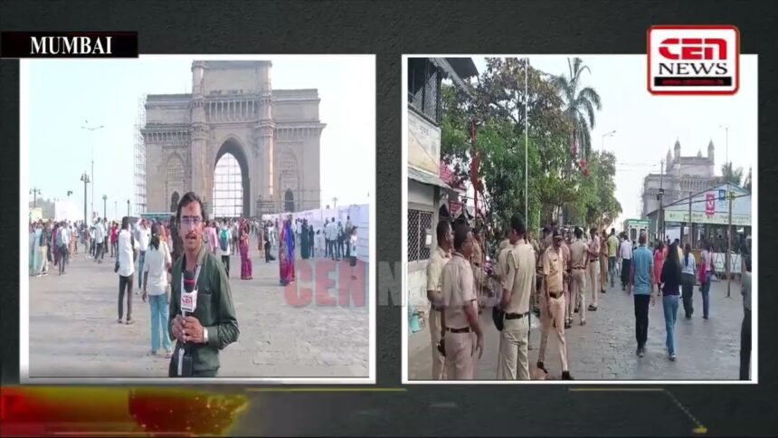 नव्या वर्षाच्या पूर्वसंध्येला मुंबईत पर्यटकांची गर्दी..!