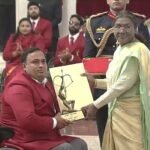 Congratulations to Rakesh Kumar on receiving prestigious Arjuna Award from Hon’ble President Smt. Droupadi Murmu Ji. Rakesh has brought immense pride to J&K and the nation, inspiring young sportspersons with his grit & determination. Wishing him continued success & greater glory.