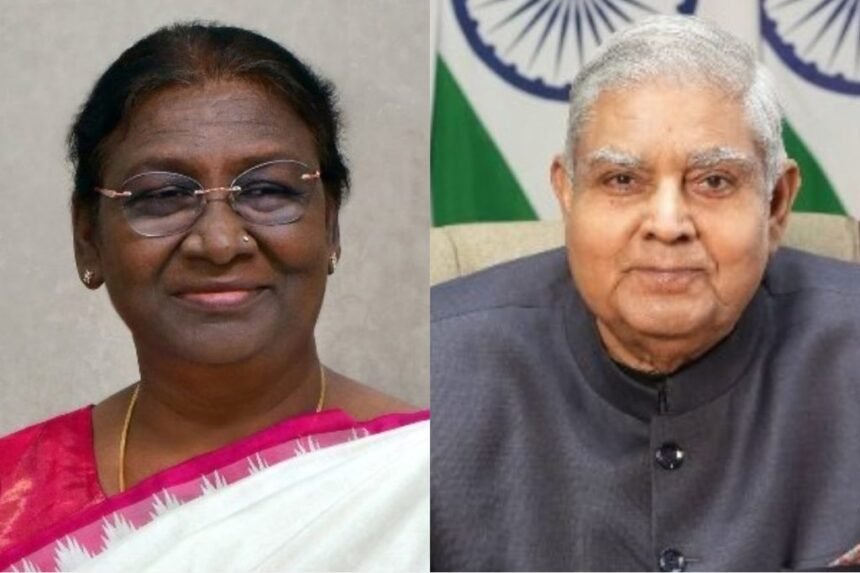 राष्ट्रपति द्रौपदी मुर्मु और उपराष्ट्रपति धनखड़ ने देशवासियों को दी ईद की शुभकामनाएं