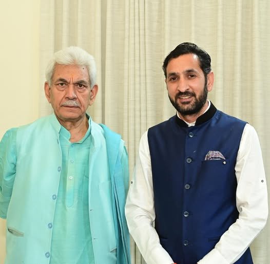 विधायक डॉ. रमेश्वर सिंह ने उपराज्यपाल मनोज सिन्हा से की मुलाकात, जनता से जुड़े मुद्दों पर की चर्चा