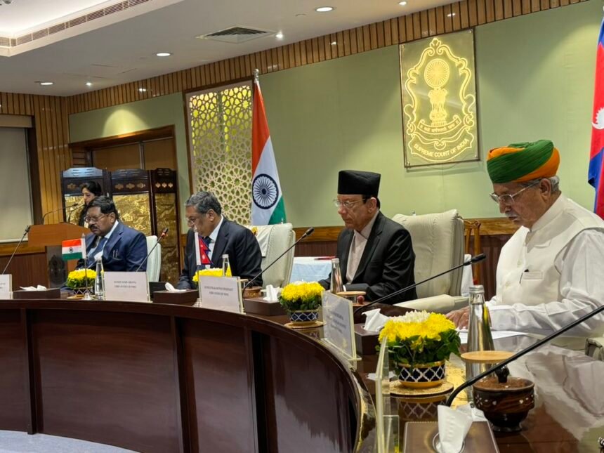 भारत-नेपाल सुप्रीम कोर्ट के बीच न्यायिक सहयोग बढ़ाने के लिए हुआ समझौता
