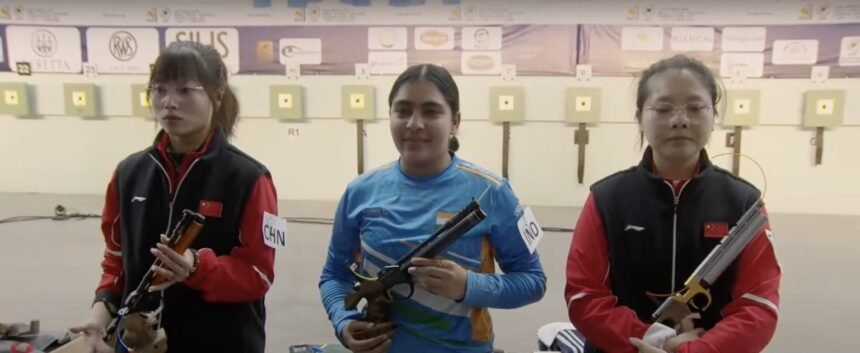 शूटिंग वर्ल्ड कप: सुरुचि ने महिलाओं की एयर पिस्टल में गोल्ड जीतकर रच दिया इतिहास