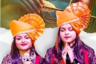 श्रीराम नवमी निमित्य सुप्रसिद्ध गायिका अनुष्का व आदिष्टा भटनागर मूर्तिजापूरात..!
