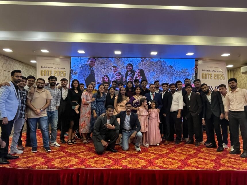 ठाणे : विजन गेट्स के छात्रों ने 2025 वर्ष की गेट्स परीक्षा में फिर मारी बाजी लाया ऑल इंडिया रैंक अच्छी पोजीशन