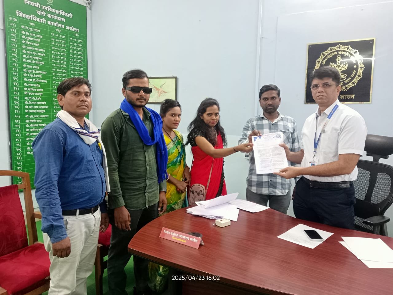 "महिला अत्याचार प्रकरणी दोषींना फासावर लटकवा" – ऑल इंडिया पँथर सेनेचा जिल्हाधिकाऱ्यांना तीव्र निषेध