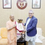 नेपाल के माननीय मुख्यमंत्री श्री कमल बहादुर शाह जी ने लखनऊ में की शिष्टाचार भेंट
