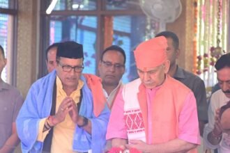 उपराज्यपाल ने किया माँ ज़ेष्ठा देवी के चरणों में नमन, ज़ेष्ठा माता जयंती के पावन अवसर पर की प्रदेशवासियों की सुख-शांति की प्रार्थना