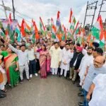 रामपुर/ बिलासपुर में कृषि मंत्री बलदेव सिंह औलख ने अपने विधानसभा बिलासपुर से केमरी मार्ग से लेकर रामलीला ग्राउंड तक मिशन तिरंगा यात्रा निकाली जिसमे सेकड़ो लोग शामिल हुए,,