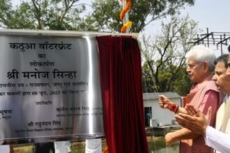 कठुआ नहर किनारे 1200 मीटर वॉटरफ्रंट का उद्घाटन, नागरिकों को मिला नया सामाजिक स्थल