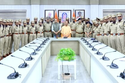 आज उत्तर प्रदेश प्रांतीय पुलिस सेवा के 91वें बैच के प्रशिक्षु अधिकारियों ने सरकारी आवास पर भेंट की।