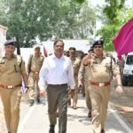 आइजी महोदय प्रशिक्षण मिर्जापुर द्वारा किया गया रिक्रूट ट्रेनिंग सेंन्टर का निरीक्षण ।