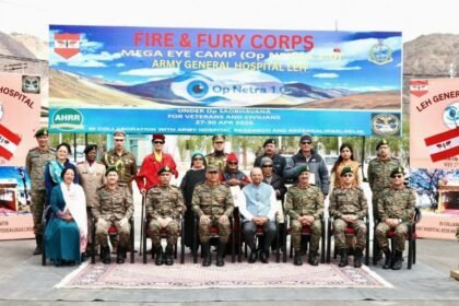 ‘ऑपरेशन नेत्र 1.0’ से लद्दाख में नई रोशनी, सैकड़ों मरीजों को मिला लाभ