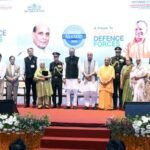 माननीय रक्षा मंत्री श्री Rajnath Singh जी के साथ आज लखनऊ में आयोजित 'टाइम्स सम्मान-2026' समारोह में सम्मिलित हुआ।