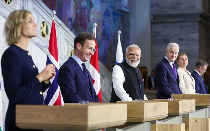 इंडिया-नॉर्डिक समिट में पीएम मोदी का बड़ा संदेश, ग्रीन टेक्नोलॉजी साझेदारी पर जोर
