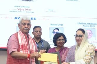 लाल देड राष्ट्रीय पुरस्कार समारोह में शामिल हुए, ‘नारी शक्ति’ का किया सम्मान