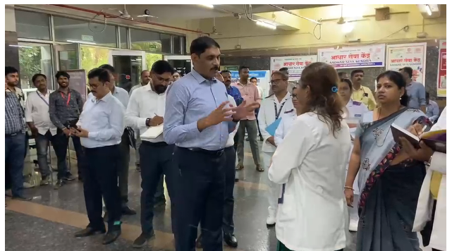 नवी मुंबई मनपा अस्पतालों में स्वास्थ्य सुविधाओं के विस्तार पर जोर