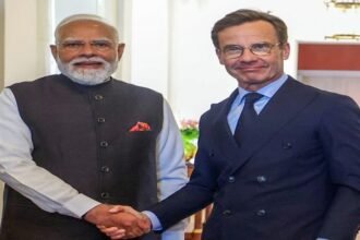 मोदी और उल्फ क्रिस्टर्सन ने लिखा संयुक्त लेख, भारत-स्वीडन साझेदारी पर दिया जोर