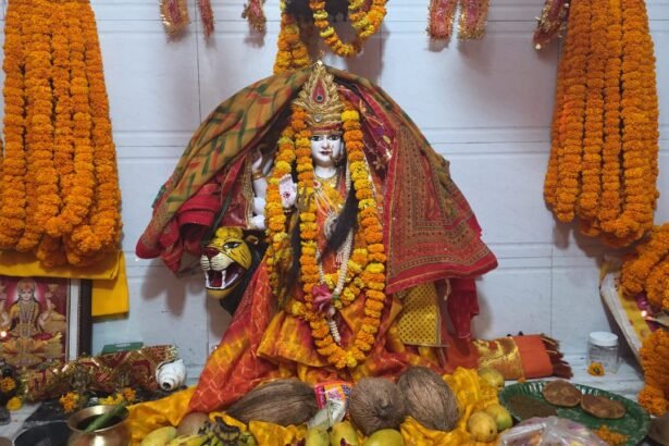 गाजीपुर समाचार, सैदपुर न्यूज, नेवादा जल्दीपुर, दुर्गा मंदिर स्थापना दिवस, रामायण पाठ कार्यक्रम, साड़ी वितरण, राज बहादुर पांडेय, कपिलदेव खरवार, सनातन धर्म, धार्मिक आयोजन, उत्तर प्रदेश न्यूज, CEN News, मंदिर उत्सव, भंडारा कार्यक्रम, गांव की खबर