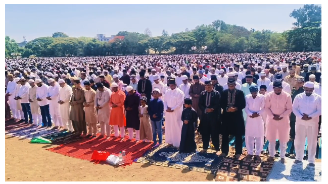 नासिक में बकरीद का पर्व शांतिपूर्ण तरीके से सम्पन्न, ईदगाहों में अदा की गई विशेष नमाज