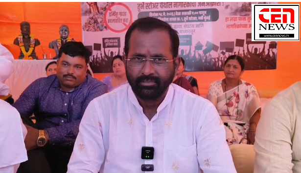 रास्ता रोको आंदोलन “डम्पिंग हटाओ, तुर्भे बचाओ”