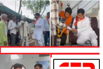 मोदी सरकार के 12 वर्ष पूर्ण होने पर भाजपा के पूर्व विधायक राकेश गिरी ने कार्यकर्ता के साथ किया जनसंपर्क