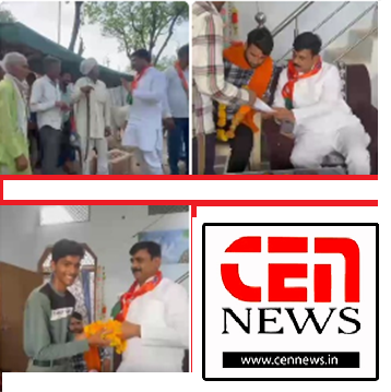 मोदी सरकार के 12 वर्ष पूर्ण होने पर भाजपा के पूर्व विधायक राकेश गिरी ने कार्यकर्ता के साथ किया जनसंपर्क