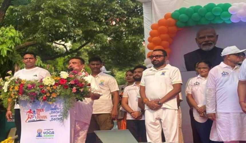 अंतर्राष्ट्रीय योग दिवस से पहले कोलकाता में ‘दौड़ से ध्यान 2026’ का भव्य आयोजन, हजारों लोगों ने लिया हिस्सा