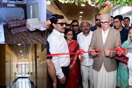 सीएम उमर अब्दुल्ला ने सर्किट हाउस चर्च लेन में अतिरिक्त आवास ब्लॉक का किया उद्घाटन
