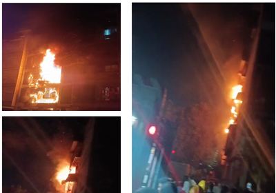 घणसोली के कुबेर अपार्टमेंट में भीषण आग, कई दमकल गाड़ियां मौके पर पहुंचीं