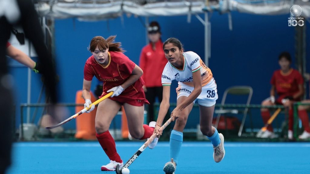 अंडर-18 महिला हॉकी एशिया कप में चीन ने सेमीफाइनल में भारत को हराकर फाइनल में बनाई जगह