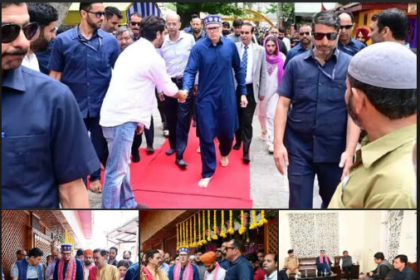 श्रीनगर : Omar Abdullah ने गुरुवार को गांदरबल जिले के तुलमुला स्थित पवित्र Mata Kheer Bhawani Temple का दौरा कर आगामी वार्षिक माता खीर भवानी मेले की तैयारियों का जायजा लिया। यह धार्मिक आयोजन 22 जून को आयोजित किया जाएगा।