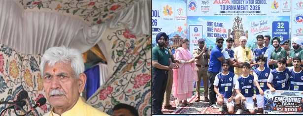 श्रीनगर में ‘अल्फा हॉकी’ इंटर-स्कूल टूर्नामेंट का भव्य समापन