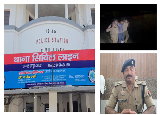 रामपुर-गोलीकांड का दूसरा आरोपी पुलिस मुठभेड़ के बाद गिरफ्तार।