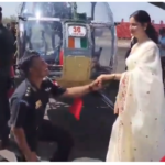 नासिक में आर्मी एविएशन पासिंग आउट परेड के बाद कपल मोमेंट, पायलट ने गर्लफ्रेंड को किया प्रपोज