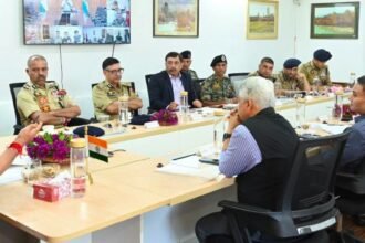 आज उच्च स्तरीय बैठक में श्री अमरनाथ जी यात्रा 2026 के समग्र प्रबंधन एवं जमीनी स्थिति की विस्तृत समीक्षा की गई।