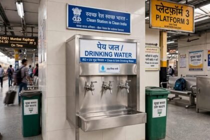रेलवे ने यात्रियों के लिए स्वच्छ पेयजल सुविधाएं सुनिश्चित करने को विशेष अभियान शुरू किया