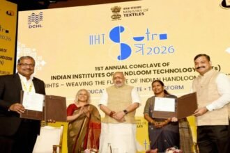 गिरिराज सिंह ने IIHT सूत्र 2026 का किया उद्घाटन, हथकरघा शिक्षा को उद्योग और अनुसंधान से जोड़ने पर जोर