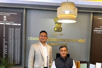 एम.के. सिन्हा ने संभाला ADG CID J&K का कार्यभार, नितिश कुमार बने ADG आर्म्ड